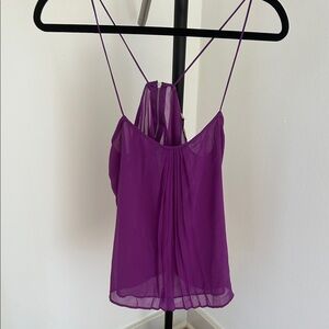 Zara Purple Camisole Top